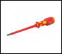 King Dick VDE Slotted Screwdriver - 5.5 x 125mm - Code 22475
