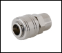 Silverline Euro Air Line Female Thread Quick Coupler - 1/4 inch  BSP - Code 238184