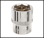 Silverline Socket 1/2 inch  Drive 6pt Metric - 23mm - Code 243805