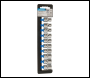 Silverline Socket Set 1/2 inch  Drive 6pt Metric 10pce - 10 - 19mm - Code 245463