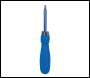 Silverline Multi-Bit Screwdriver with Telescopic Pick-Up Magnet - 7 Driver Bits - Code 250547