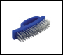 Silverline D-Handle Wire Brush - 4 Row - Code 250554