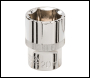 Silverline Socket 1/2 inch  Drive 6pt Metric - 20mm - Code 257692