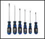 King Dick Screwdriver Set 6pce - Slotted / PZ - Code 26602