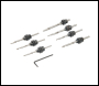 Silverline Drill & Countersink Set 7pce - 3 - 6mm - Code 273222