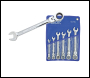 Silverline Flexible Head Ratchet Spanner Set 6pce - 8 - 17mm - Code 277869