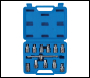 Silverline Universal Drain Plug Key Set 12pce - 3/8 inch  / 8 - 17mm - Code 279661