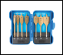 Silverline Titanium-Coated Flat Bit Set 7pce - 10 - 32mm - Code 279870
