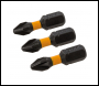 Triton Pozi Screwdriver Impact Bit 3pk - PZ2 25mm - Code 286732