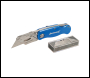 Silverline Lock Knife & 10 Blades - 90mm - Code 290192