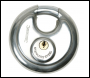 Silverline Stainless Steel Disc Padlock - 70mm - Code 292707