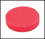 Silverline Hook & Loop Polishing Foam Head - 180mm Ultra-Soft Red - Code 295539