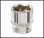 Silverline Socket 3/8 inch  Drive 6pt Metric