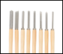 Silverline Wood Turning Chisel Set 8pce - 360mm - Code 303159