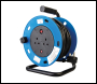 Powermaster Cable Reel Freestanding 13A 230V - 2-Gang 25m - Code 303754