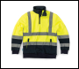 Tough Grit Hi-Vis 2-Tone Sweatshirt Yellow/Navy - L - Code 304370