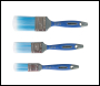 Silverline No-Loss Synthetic Paint Brush Set 3pce - 25, 40 & 50mm - Code 344268