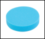 Silverline Hook & Loop Polishing Foam Head - 180mm Medium Blue - Code 357302