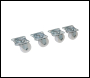 Fixman Light Duty Swivel Castors 4pk - 31mm - Code 372189