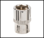 Silverline Socket 1/2 inch  Drive 6pt Metric - 18mm - Code 425716