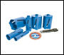 Silverline Diamond Core Drill Kit 6-Core 12pce - 38, 52, 65, 107, 117 & 127mm Dia - Code 427650