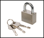 Silverline Steel Padlock - 40mm - Code 447136