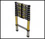 Silverline Telescopic Ladder - 2.6m 9-Tread - Code 452123
