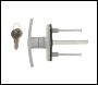 Silverline Garage Door Locking Handle - 75mm Square - Code 471742