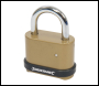 Silverline Zinc Alloy Combination Padlock 4-Digit - 50mm - Code 472645