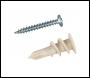 Fixman Self-Drill Fixings 100pk - Nylon 12 x 32mm - Code 475004