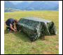 Silverline Camouflage Tarpaulin - Cut 2.4 x 3m / Actual 2.3 x 2.85m - Code 488443