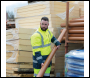 Tough Grit Hi-Vis 2-Tone Waterproof Jacket Yellow/Navy