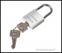 Silverline Aluminium Padlock - 30mm - Code 536043
