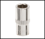 Silverline Socket 1/4 inch  Drive 6pt Metric - 8mm - Code 545489