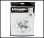 Fixman Hose Clips 10pk - 22 - 30mm (1A) - Code 578018