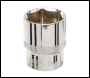 Silverline Socket 1/2 inch  Drive 6pt Metric