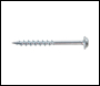 Triton Zinc Pocket-Hole Screws Washer Head Coarse - P/HC 8 x 2 inch  250pk - Code 609720