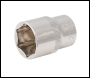Silverline Socket 1/2 inch  Drive 6pt Metric - 21mm - Code 612122