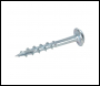 Triton Zinc Pocket-Hole Screws Washer Head Coarse - P/HC 8 x 1-1/4 inch  100pk - Code 631610