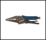 Silverline Self Locking Soft-Grip Long Nose Pliers - 165mm - Code 633582