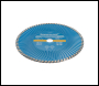 Silverline Turbo Wave Diamond Blade - 230 x 22.23mm Castellated Continuous Rim - Code 633588