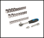 Silverline Compact Socket Set 6pt Metric / A/F 39pce - 39pce - Code 633754