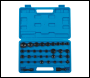 Silverline Impact Socket Set 6pt Metric / A/F 35pce - 35pce - Code 633802