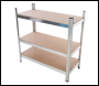 Silverline Boltless Freestanding Shelving Unit - 5-Tier - Code 666247