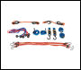 Silverline Tie Down & Bungee Strap Set 16pce - 16pce - Code 671066