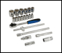 Silverline Socket Wrench Set 1/2 inch  Drive Metric 21pce - 10 - 32mm - Code 675046