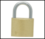 Silverline Brass Padlock Keyed Alike 4pk - 40mm - Code 675152