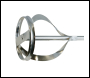 Silverline Mixing Paddle Zinc Plated - 600 x 155mm - Code 675199