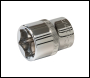 Silverline Socket 1/2 inch  Drive 6pt Metric - 22mm - Code 677277