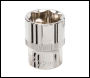 Silverline Socket 1/2 inch  Drive 6pt Metric - 22mm - Code 677277